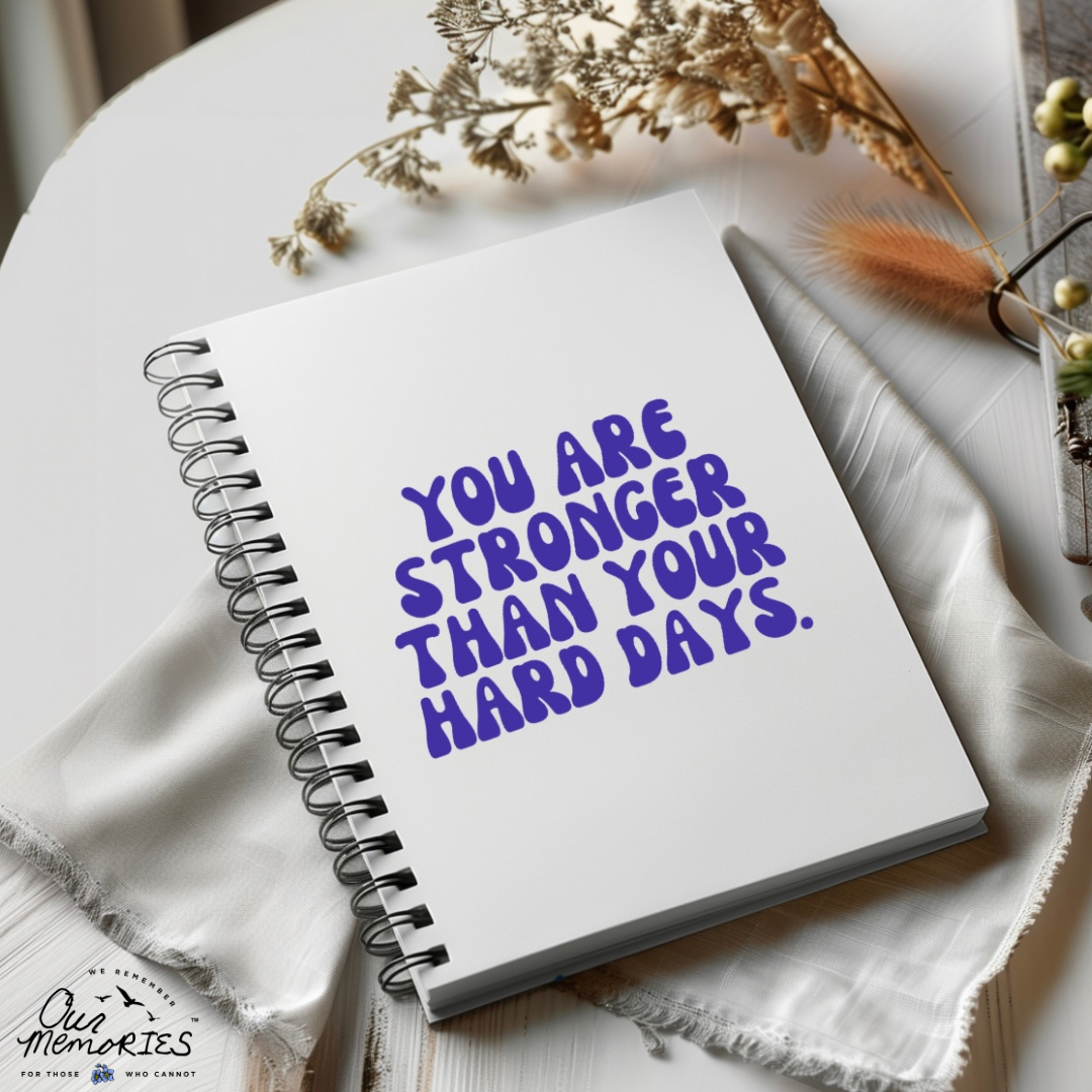 You Are Stronger Than Your Hard Days Journal