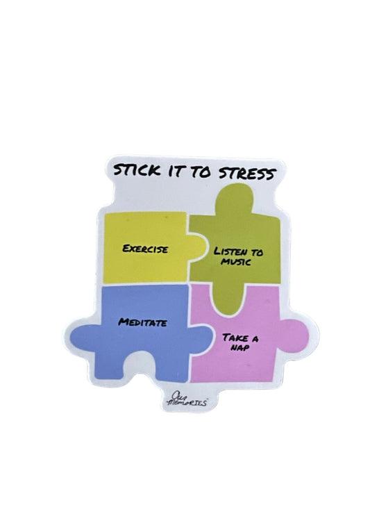 Stick It To Stress Sticker