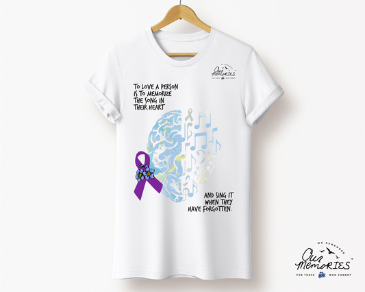 Memories in Music Awareness T-shirt